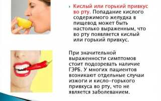Возникает кислота во рту после приема пищи — как бороться?